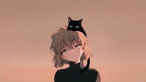Feline Companion Dusk